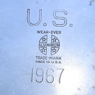 U.S 1967年製 蓋付き アルミ バットの画像