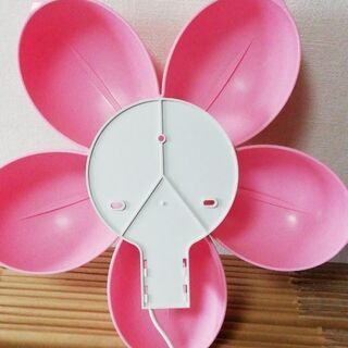 イケア スミーラ BLOMMA Wall Lamp ウォールランプ  Pink 花型 の画像