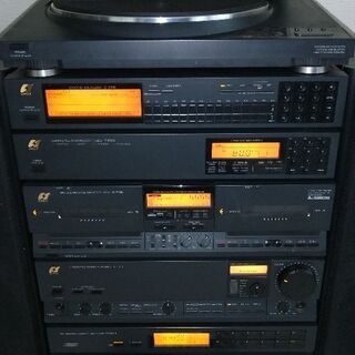 山水電気SANSUI　ステレオコンポ　無料　ジャンク品　23区内お届け可の画像