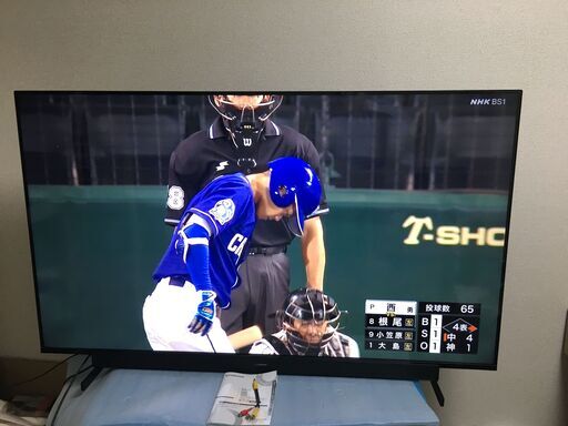 maxzen 2020年製 マクスゼン 4K対応 液晶テレビ JU55SK03 55V型 純正リモコン付