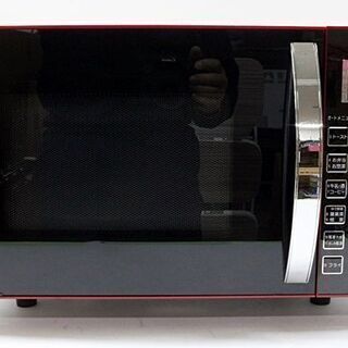 取引限定　ヤマゼン　オーブンレンジ　MOR-Y165　レッド　2...