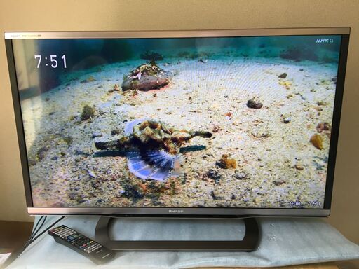 SHARP AQUOS LC-40G9 クアトロン ３D対応 40インチ 40型 取説/純正リモコン付 2014年製