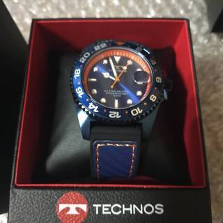 【新品】 TECHNOS テクノス クロノ メンズ腕時計T2574NN 定価35000 の画像