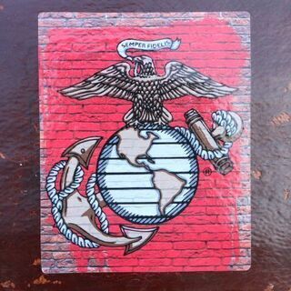値下げ!! USMC トランクケース  収納BOXなどに♪の画像