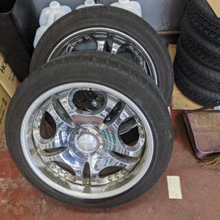 【また更に値下げしました！】タイヤ、ホイールレーベンハート4本225/45R18