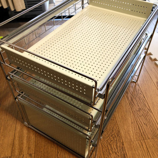 シンク下スライドラックの画像