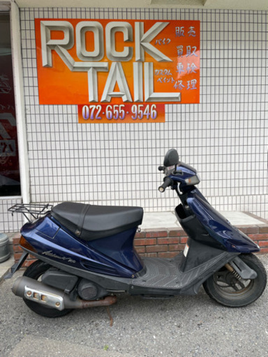 ★4万円！アドレスv100 セル1 実働車★スズキ　アドレス　CE11A