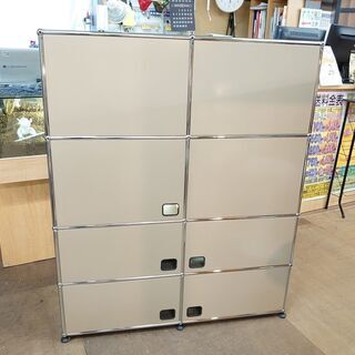 商談中【愛品倶楽部柏店】USMハラー 　ハラーシステム　リビングボード　ベージュ【店舗同時販売中】の画像