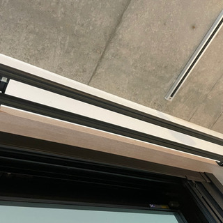 遮光カーテン＆レース＆レールお譲りします。の画像