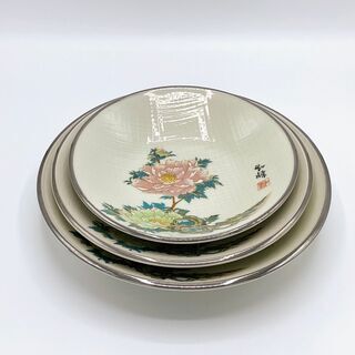 陶器の皿３枚セット