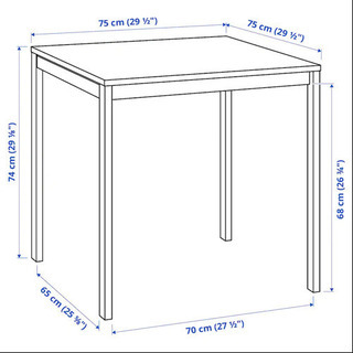 定価4990円　ikea メルトルプ　テーブル　デスク　ダイニングの画像
