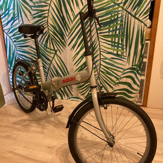 綺麗です！折り畳み自転車鍵付き