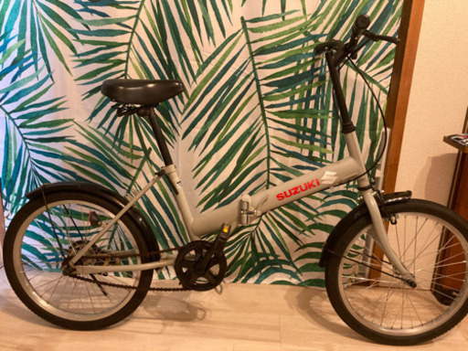 綺麗です！折り畳み自転車鍵付き