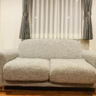 美品 Francfranc ヌボラ ソファ 2S グレー