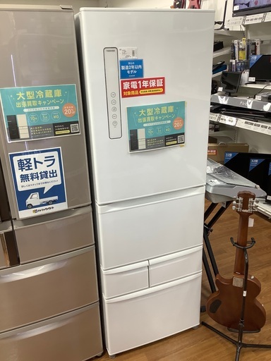 【トレファク府中】TOSHIBA　5ドア冷蔵庫【GR-41GBK】