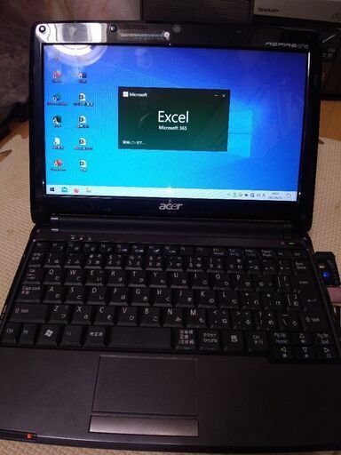 値下げノートパソコン×2台　acer  atom N270 win10