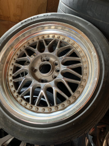 中古17インチアルミホイール、タイヤセット