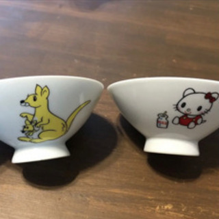 【レトロお茶碗】2個セットの画像