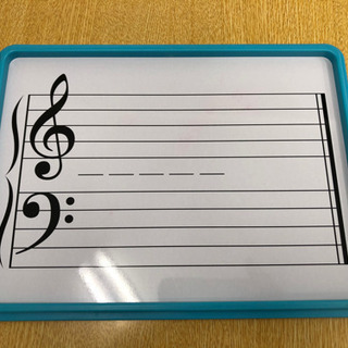 ★ヤマハ音楽教室★マグネットボード 五線譜 音符 鍵盤の画像