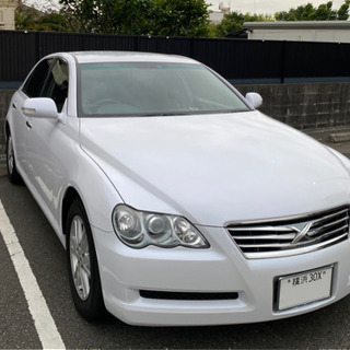 マークX 120系後期 NAVIドラレコレーダー付き