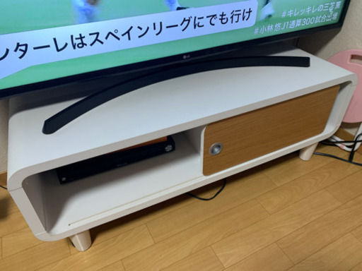 お譲り先決まりました。テレビボード　ホワイト
