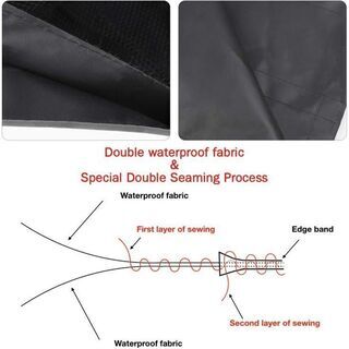 新品　未使用　そのほかも色々激安にて、出品してます！！トランク 収納 - SURDOCA 車用収納ポケット シートバックポケット スリム 大容量 省スペース 落ない安定設計 マジックテープ付 耐摩耗 取り付け簡単 トラック/SUV/軽自動車などの大中小型車に適用 カー用品 後部座席用 収納バッグ ブラック グレー (グレー)の画像