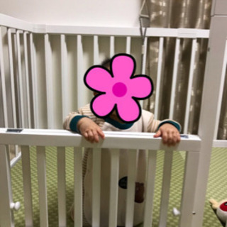 【ベビーグッズ】扉付きベビーサークルの画像