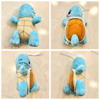 【ネット決済・配送】ゼニガメ　ミズガメ　ぬいぐるみ　ポケモン　ポケットモンスター　バンプレ　バンダイプレスト　ゲーセン　景品　レア　非売品　アミューズメント専用景品 Zenigame doll Pokémon pocket monster Bandai Banpuresto amusement Game Center prize item rareの画像
