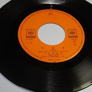 一番星ブルース等　昔のシングルレコード5枚　倉庫にあったもの　アナログレコード　ジャケット無し　傷等未チェックですの画像