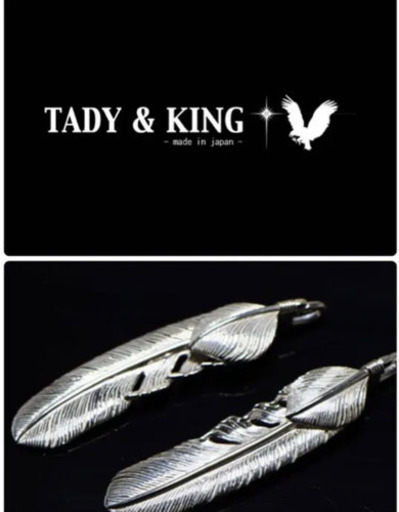 正規品   タディアンドキング TADY&KING  ハートSVフェザー L 左