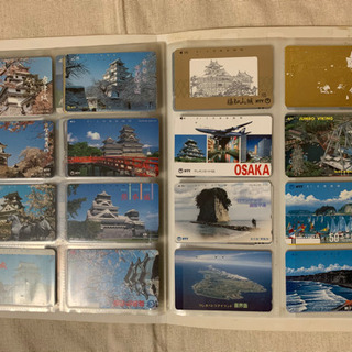 使用済みのテレカ、ハイウェイカードコレクションの画像