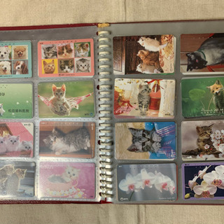 使用済みのテレカ、ハイウェイカードコレクションの画像