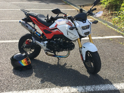 低走行2020年jc75グロム　ナイトロン装着