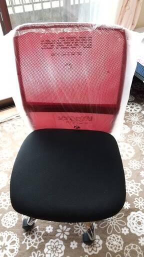 新品◇メッシュバックチェアー（レッド）