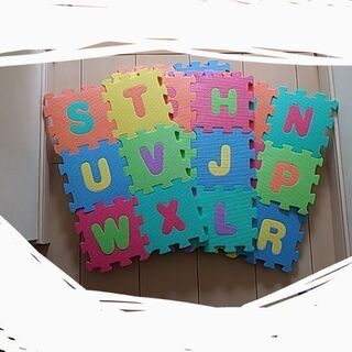 クッション パネル 知育 パズルの画像