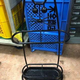ネコの傘立て 金属製 サビあり 🌈 しげん屋