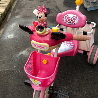 アイデス製ミニーマウス三輪車の画像