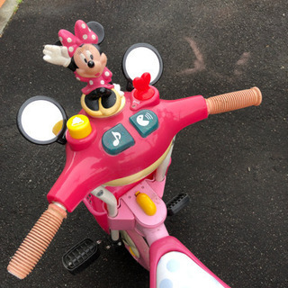アイデス製ミニーマウス三輪車の画像