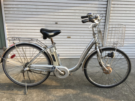 中古実働　電動アシスト自転車　サンヨーエナクル　26インチ　バッテリー2個 充電器2個 全部まとめて