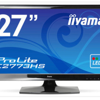 iiyama(イイヤマ)E2773Hs-GB1 27インチ大画面液晶ディスプレイの画像