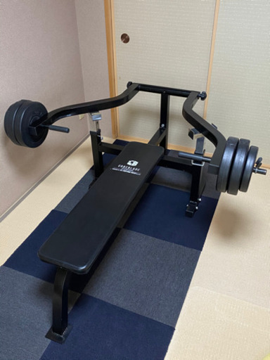 ベンチプレスセット（ウエイト付き）