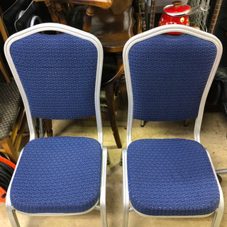 2脚セット アルミ枠 とても軽い 椅子 🌈しげん屋