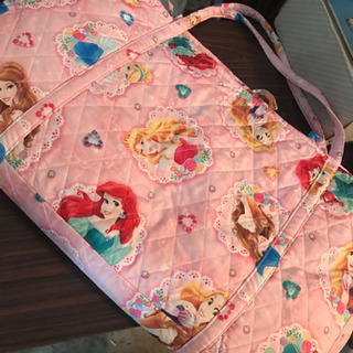 【お取引先決定】ディズニープリンセス　お昼寝布団　ピンク　女の子...