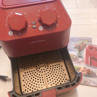 新品未使用品 レコルト ノンフライヤー調理器具の画像
