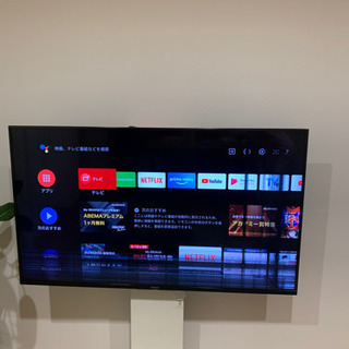 テレビ　SONY 49型　液晶割れ