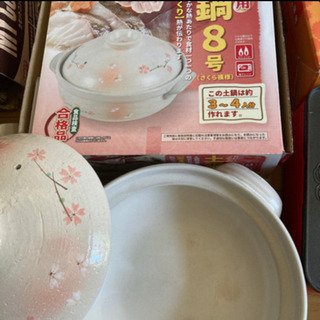たこ焼き器、ガスコンロ、土鍋、ガス　まとめてお譲りの画像