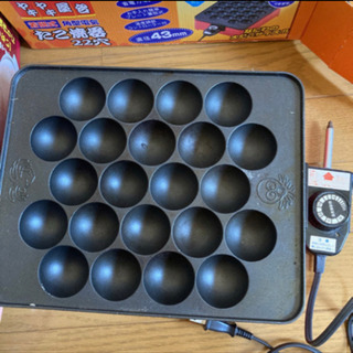 たこ焼き器、ガスコンロ、土鍋、ガス　まとめてお譲りの画像
