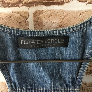 デニムベストの画像