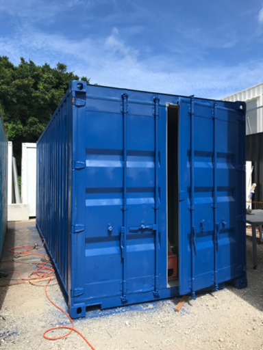20ft  中古コンテナ　塗装済み