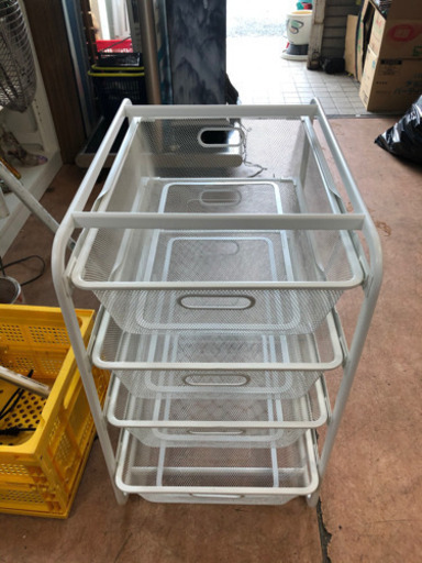 IKEA メッシュバスケット 引き出し 4段 しげん屋
